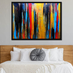 Colorful Contemporary Art 073 - Johanjjf - NicheCanvas