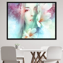 Spring Lady - NicheCanvas