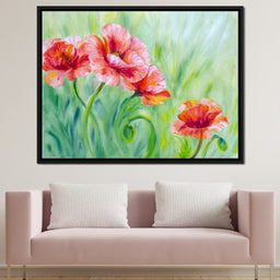 Summer Poppies - NicheCanvas