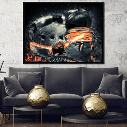 Neon Beats - Johanjjf - NicheCanvas