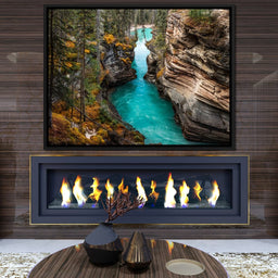 Athabasca Falls - NicheCanvas