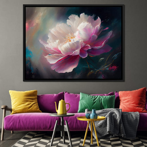 Peonie Flower 3 - Neal Hackett Canvas Print