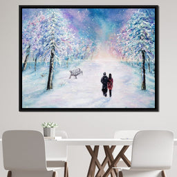 Winter Walk - NicheCanvas