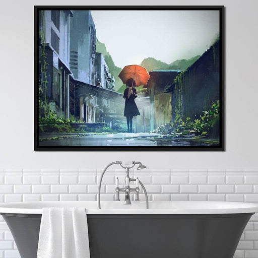 Abandoned Streets Canvas Print