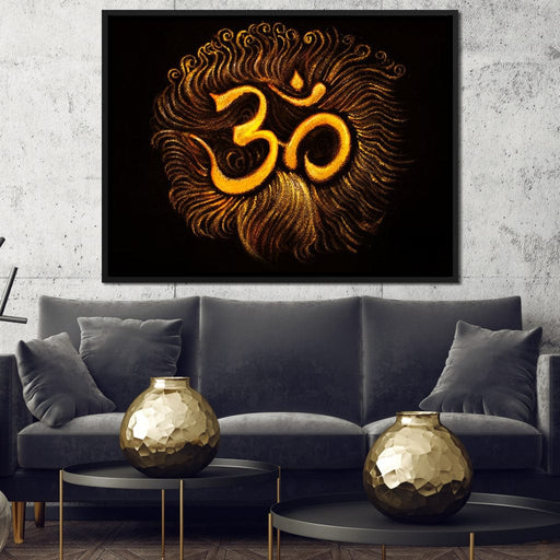Golden OM Canvas Print