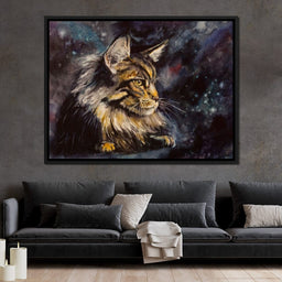 Night Cat - NicheCanvas