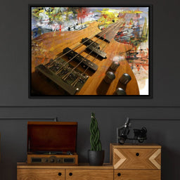 Bass Guitar - NicheCanvas