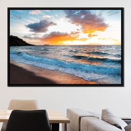 Maui Black Sand Beach - Lucas Moore - NicheCanvas