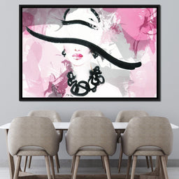 Fashionista Portrait - NicheCanvas