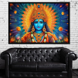 Vishnu's Aura - NicheCanvas
