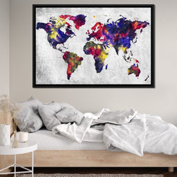 World Map 1 - Mateo - NicheCanvas