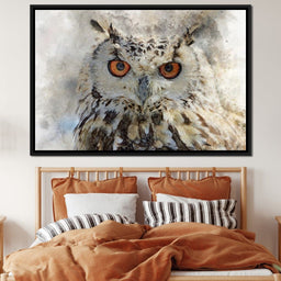 Eurasian Owl  - NicheCanvas