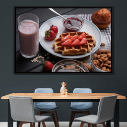 Homemade Waffles - NicheCanvas