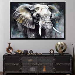 Urban Jungle: Elephant - NicheCanvas