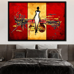 African Silhouette - NicheCanvas