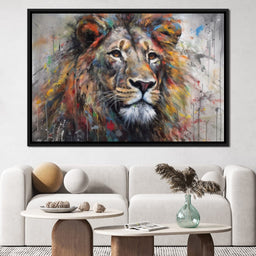 Urban Jungle: Lion - NicheCanvas