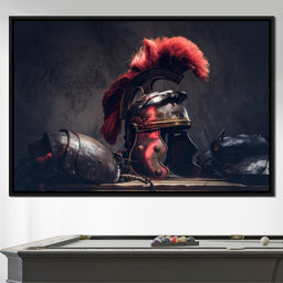 Roman Warrior Helmet - NicheCanvas
