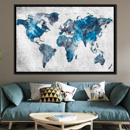 World Map 2 - Mateo - NicheCanvas