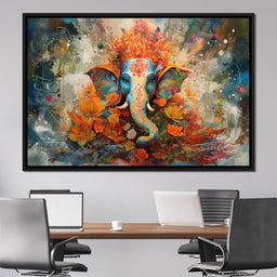Ganesha's Grace - NicheCanvas