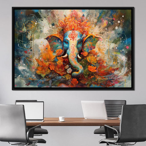 Ganesha's Grace Canvas Print