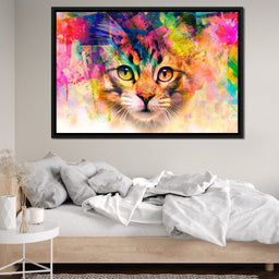 Curious Cat - NicheCanvas