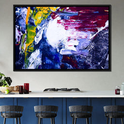 Abstract Sea Splash - NicheCanvas