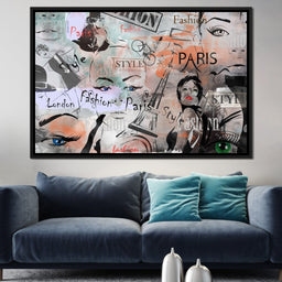Paris Fashion - NicheCanvas