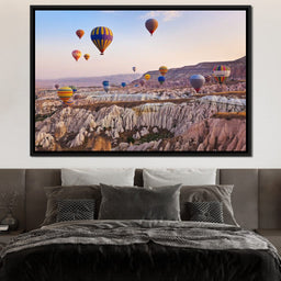 Hot Air Balloons over Cappadocia - NicheCanvas