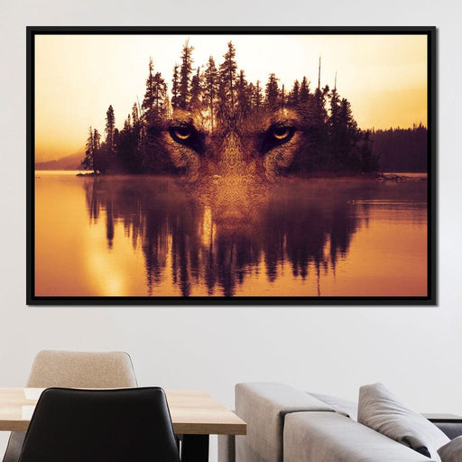 Lurking in the Woods - Johanjjf Canvas Print