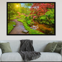 Japanese Garden - NicheCanvas