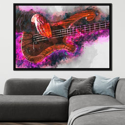 Les Claypool's Guitar - Abraham Szomor - NicheCanvas