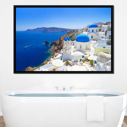 Santorini - NicheCanvas