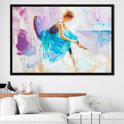 Gracious Ballerina - NicheCanvas