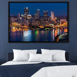 Pittsburgh Skyline - NicheCanvas