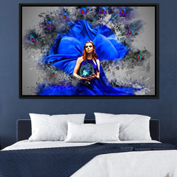 Feather Gown - Johanjjf - NicheCanvas