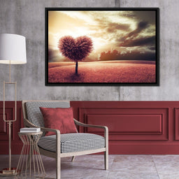 Loving Tree Sunrise - NicheCanvas