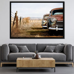 Abandoned Cars - NicheCanvas