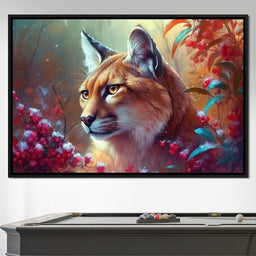 Winter Puma - Neal Hackett - NicheCanvas