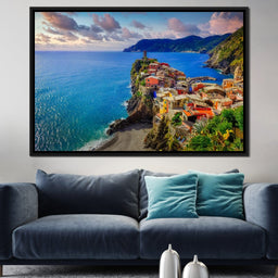 Vernazza Village - NicheCanvas