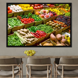 Fruit & Vegetables Market - NicheCanvas