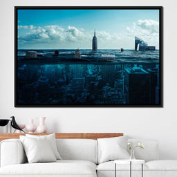 New York Underwater - Milos Karanovic - NicheCanvas