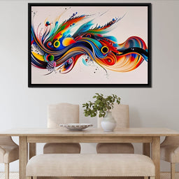 Colorful Contemporary Art 052 - Johanjjf - NicheCanvas