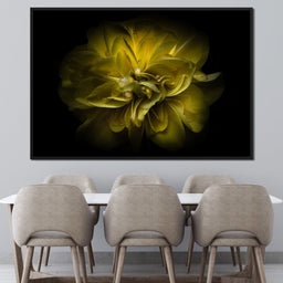Yellow Backyard Flowers - Brian Carson - NicheCanvas