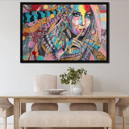 Mary Portrait - NicheCanvas