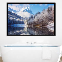 Winter in the Rockies  - NicheCanvas