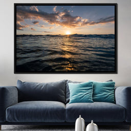 Sunset Ocean - Lucas Moore - NicheCanvas