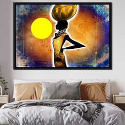 African Woman - NicheCanvas