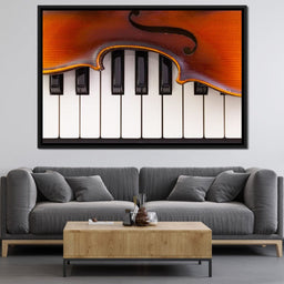 Violin & Piano | NicheCanvas