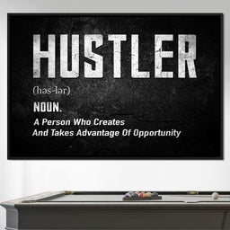 Hustle - David Drake - NicheCanvas