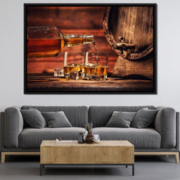 Whiskey Night - NicheCanvas